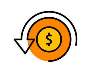 Illustration of a financial incentive that returns a percentage of a purchase to the buyer.