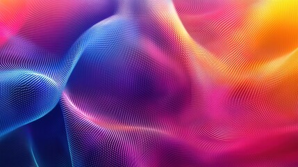 Modern gradient mesh background with vivid color transitions and smooth flow