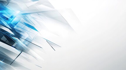 Modern business background with sharp lines and clean white space