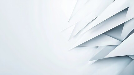 Modern business background with sharp lines and clean white space
