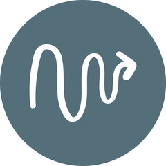 Single isolated icon with outline style icon on white background