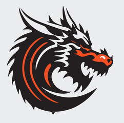 black and white rooster