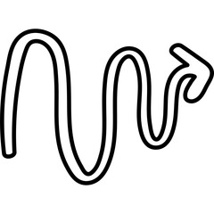 Single isolated icon with outline style icon on white background