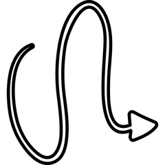 Single isolated icon with outline style icon on white background