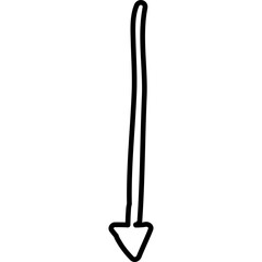 Single isolated icon with outline style icon on white background