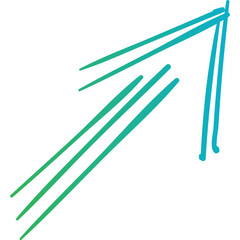 Single isolated icon with outline style icon on white background