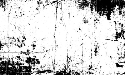 Black and White Grunge Texture. Overlay Texture. Grunge Urban Texture. Monochrome Texture. Background.