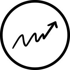 Single isolated icon with outline style icon on white background