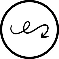 Single isolated icon with outline style icon on white background