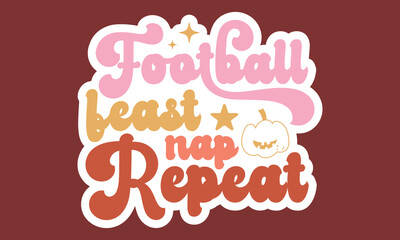 Thanksgiving Stickers And Single Design