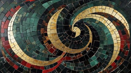 Obraz premium Abstract Mosaic Pattern
