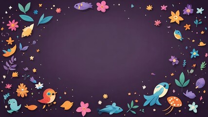 Fototapeta premium soft color background purple art design wallpaper