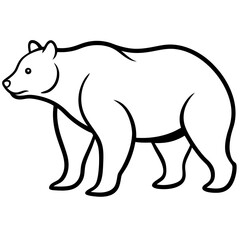 Polar bear vector