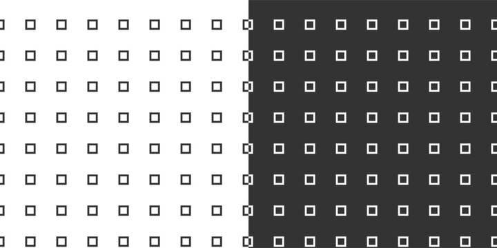 Abstract neutral masculine wallpaper in 2 variations for retro fabric textile. Vector prints in flat style