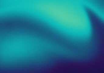 Teal and deep blue abstract grainy background