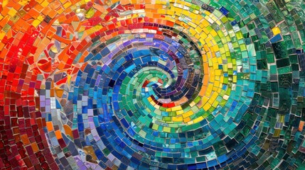 Colorful Mosaic Art