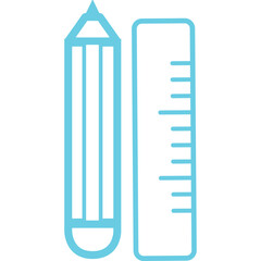 Single isolated icon with outline style icon on white background