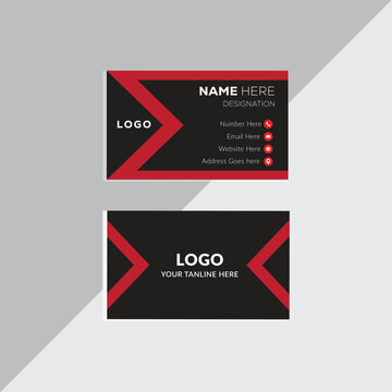 new Template business card  design 