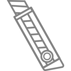 Single isolated icon with outline style icon on white background