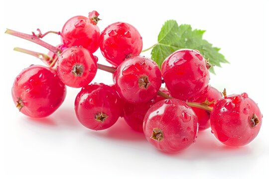 A fresh riberry isolated on white
