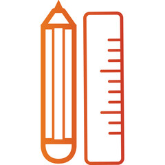 Single isolated icon with outline style icon on white background