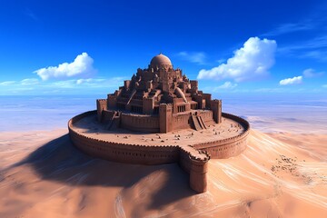 Desert fantasy science fiction involves quests to find ancient relics lost in desert civilizations
