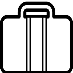 Single isolated icon with outline style icon on white background