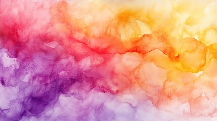 Abstract watercolor background with flowing colors and light texture