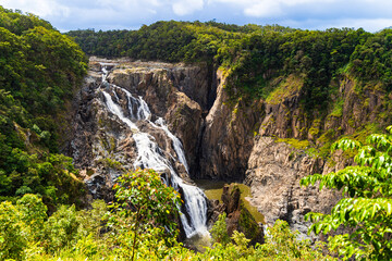 Barron Falls in Kuranda National Park in Queensland, Australia
