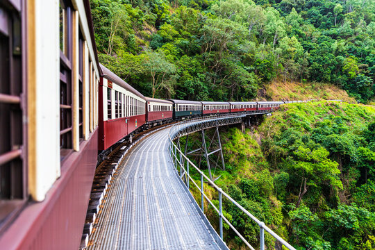 Kuranda Scenic Railway in Far North Queensland, Australia