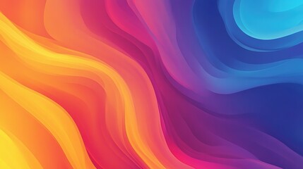 Obraz premium Abstract gradient background with bold hues and vibrant tones