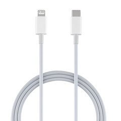 Type-C and Lightning cable and connector
