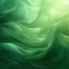 Obraz premium Green fabric background featuring subtle satin texture and elegant smoothness image