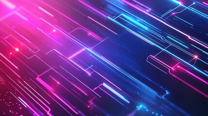 Futuristic modern tech background with dynamic motion and digital design