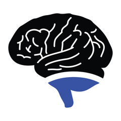 Human brain icon