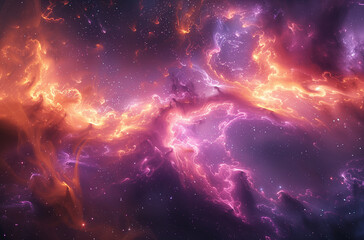 Naklejka premium Vibrant Display of Pulsating Plasma: A Multicolored Spectacle