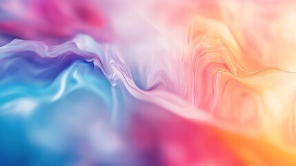 Abstract blurred background with soft, dreamlike color transitions