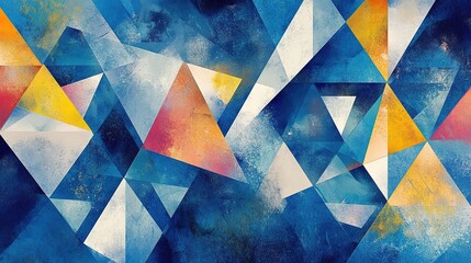 Abstract geometric pattern background with sharp shapes and angles