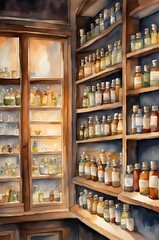 Botanical Wisdom: AI Illustrations of Herbal Medicine Practices