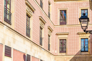 Architecture in Gijon, Asturias, Spain