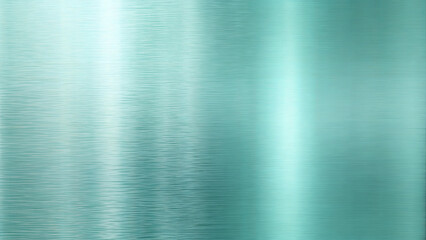 Brushed metallic teal background, soft gradient and reflective texture with copy space