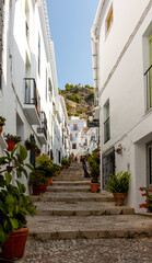 Pueblos Blancos de Andalucía, Frigiliana, Málaga, España