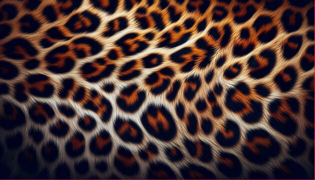   beautiful leopard skin brown, yellow, orange texture background