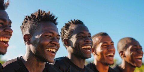Young people socializing outdoors, potential use as illustration for friendship or community theme