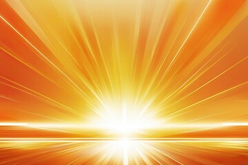 Obraz premium Vibrant Orange and Gold Effects Featuring Smooth Transitions and Luminous Reflections