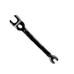 wrench and nut
