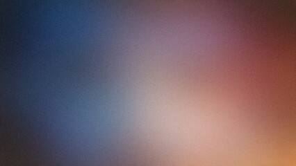 A smooth, multicolored gradient with a grainy texture, blending soft tones of blue, purple, orange, and pink. Ideal for 4K backgrounds, wallpapers, and creative design projects