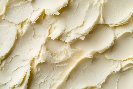 Texture of shea butter, closeup