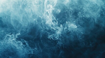 Smoke-like forms merging softly for a tranquil effect