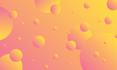Vector Abstract Orange And Yellow Gradient Background